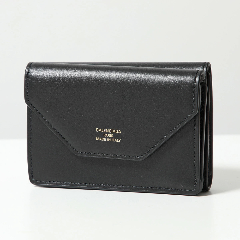 Balenciaga Tri fold Wallet Bi Leather